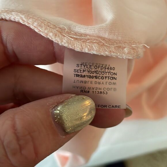 Sugar lips peach eyelet sleeve mini dress - Picture 6 of 6